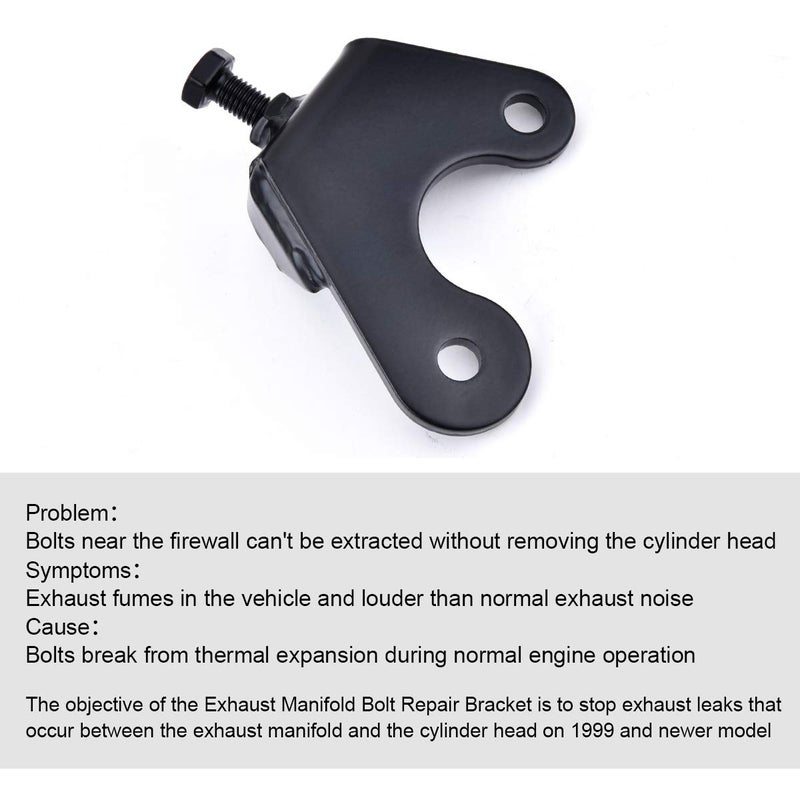 ESPEEDER Exhaust Manifold Bolt Repair Kit Compatible with GM Trucks & SUV's (1999 & Newer) with a 4.8, 5.3, 6.0 or 6.2 L engine - Driver Rear/Passenger Front - Image 2
